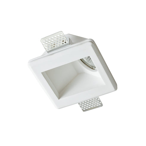 SQUARE WALL WASHER GYPSUM TRIMLESS SPOT LUMINAIRE ODEN GU10 G90061C