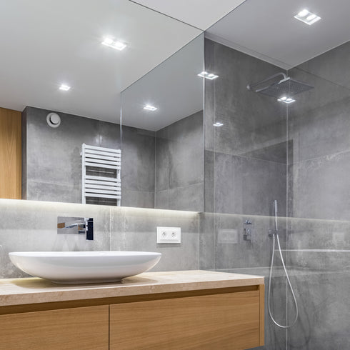 ΓΥΨΙΝΟ TRIMLESS ΔΙΠΛΟ ΣΠΟΤ RYAN GU10 G90102C