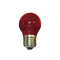 E27 RED GLASS BALL 4W 230V AC 390LM LED COG GLAMO4WWR