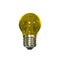 E27 YELLOW GLASS BALL 4W 230V AC 390LM LED COG GLAMO4WWY