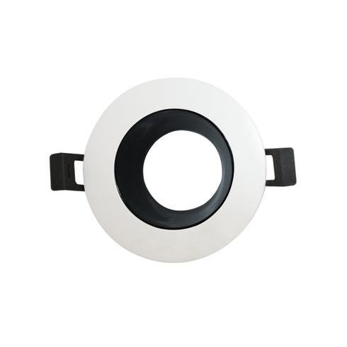 ΣΠΟΤ ΛΕΥΚΟ ΔΑΧΤΥΛΙΔΙ - ΜΑΥΡΟΣ ΚΑΘΡΕΠΤΗΣ ΑΛΟΥΜΙΝΙΟΥ GLGU1WB