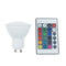 LED SMD GU10 230V 5W IR RGB+3000K 75° 400Lm Ra80 GU105RGBWN