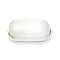 OVAL TURTLE 21cm H. WHITE CAST MESH