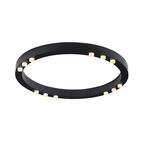 CEILING F / S LED 36W COB BLACK ALUMINUM 3000K 3240LM D65ΧΗ6,5CM MAGNETO