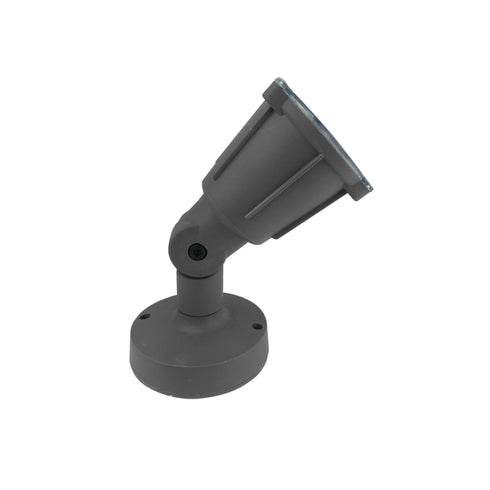 LED PP GREY SPOT LIGHT 230V IP54 6W 3000K 480Lm SMD120°Ra80 KERT630G