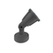 LED PP GREY SPOT LIGHT 230V IP54 6W 3000K 480Lm SMD120°Ra80 KERT630G