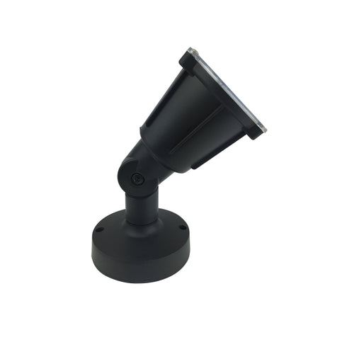 LED PP BLACK SPOT LIGHT230V IP54 6W 6000K 500Lm SMD120°Ra80 KERT660B