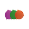 SET OF 3 PIECES(GREEN, PURLE, ORANGE) COVERS FOR KERT LIGHT KERTCOV