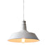 ΚΑΜΠΑΝΑ ΜΕΤΑΛΛΙΚΗ ΛΕΥΚΟ-ΧΡΥΣΟ Φ36CM 1ΧE27 MINORE KS1290P36T1GW