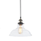 ΚΡΕΜΑΣΤΟ ΓΥΑΛΙΝΟ ΔΙΑΦΑΝΕΣ Φ28CM 1ΧE27 SMYRNA KS1295PCL1BK