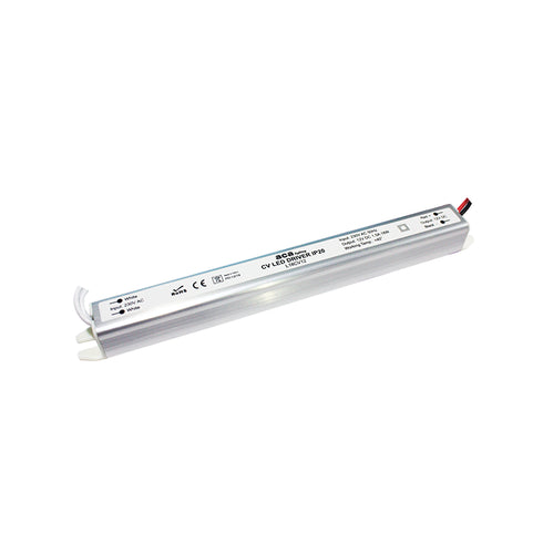 LINEAR METAL CV LED DRIVER 18W 230V AC-12V DC 1.5A IP20 WITH CABLES L18CV12