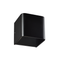 ΕΠΙΤΟΙΧΙΟ Φ/Σ LED ΜΑΥΡΟ UP-DOWN CUBE 1X3W 230V 3000K 30000hr NEPHELE L35037BK