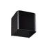 ΕΠΙΤΟΙΧΙΟ Φ/Σ LED ΜΑΥΡΟ UP-DOWN CUBE 1X3W 230V 3000K 30000hr NEPHELE L35037BK
