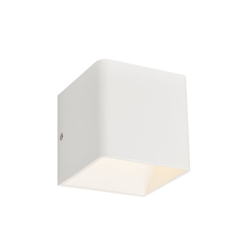 ΛΕΥΚΗ ΑΠΛΙΚΑ LED UP-DOWN CUBE 1X3W 230V 3000K 25000hrs NEPHELE L35037