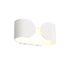 ΛΕΥΚΗ ΑΠΛΙΚΑ LED ΕΜΜΕΣΟΥ ΦΩΤ. 2X3W 230V 4000K 25000hrs NEPHELE L350494