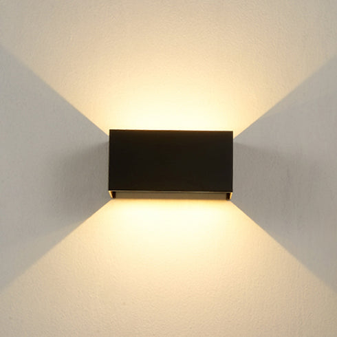 LED SMD WALL LUMINAIRE 12W 860LM 0-120° 230VAC 3.000K DARK GREY CRI80 IP54 30.000HRS LG0690G
