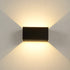 LED SMD WALL LUMINAIRE 12W 860LM 0-120° 230VAC 3.000K DARK GREY CRI80 IP54 30.000HRS LG0690G