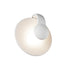 LED COB WALL LUMINAIRE 12W 580LM 120° 230V AC 3.000K MATT WHITE CRI80 IP65 30.000HRS LG1055W