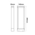 LED COB POST LUMINAIRE 8W 180LM 90° 230V AC 3.000K DARK GREY CRI80 IP54 30.000HRS LG1312G-495