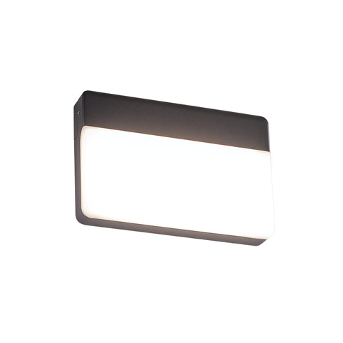 LED SMD WALL LUMINAIRE 13W 650LM 120° 230V AC 3.000K DARK GREY CRI80 IP65 30.000HRS LG1329G