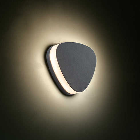 LED SMD WALL LUMINAIRE 10W 320LM 68° 230V AC 3.000K DARK GREY CRI80 IP65 30.000HRS LG1372G