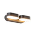 LED SMD WALL LUMINAIRE 13W 630LM 100° 230V AC 3.000K DARK GREY CRI80 IP54 30.000HRS LG1682G