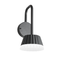 LED SMD WALL LUMINAIRE 10W 400LM 85° 230V AC 3.000K DARK GREY CRI80 IP54 30.000HRS LG2122G