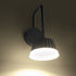 LED SMD WALL LUMINAIRE 10W 400LM 85° 230V AC 3.000K DARK GREY CRI80 IP54 30.000HRS LG2122G