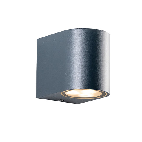 GU10 WALL LUMINAIRE 230V AC DARK GREY IP65 MAX.35W LG2201GU10G
