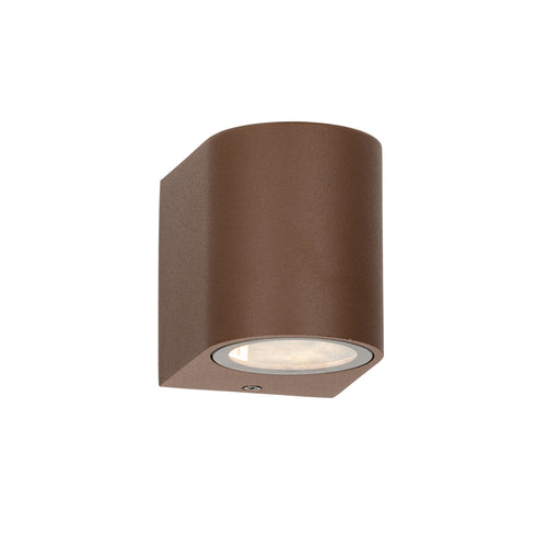 GU10 WALL LUMINAIRE 230V AC RUSTY IP65 MAX.35W LG2201GU10R