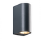GU10 WALL LUMINAIRE 230V AC DARK GREY IP65 MAX.2X35W LG2202GU10G