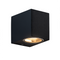 GU10 WALL LUMINAIRE 230V AC SAND BLACK IP65 MAX.35W LG2203GU10B