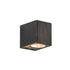 GU10 WALL LUMINAIRE 230V AC GOLDEN BLACK IP65 MAX.35W LG2203GU10GB
