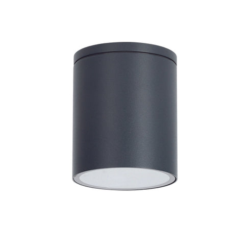 GU10 ROUND CEILING LUMINAIRE 230V AC DARK GREY IP65 GU10 MAX.35W LG2301GU10G
