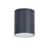 GU10 ROUND CEILING LUMINAIRE 230V AC DARK GREY IP65 GU10 MAX.35W LG2301GU10G