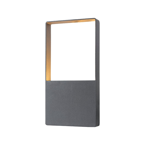 LED SMD WALL LUMINAIRE 4W 240LM 120° 230V AC 3.000K DARK GREY CRI80 IP54 30.000HRS LG2361G
