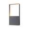 LED SMD WALL LUMINAIRE 4W 240LM 120° 230V AC 3.000K DARK GREY CRI80 IP54 30.000HRS LG2361G