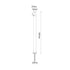 LED COB POST LUMINAIRE & SPIKE 5W 240LM 50° 230V AC 3.000K DARK GREY CRI80 IP65 30.000HRS LG2371G-800