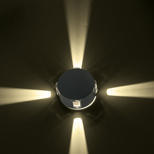 LED HP WALL LUMINAIRE 5W 170LM 15° 230V AC 3.000K DARK GREY CRI80 IP54 30.000HRS LG2621G