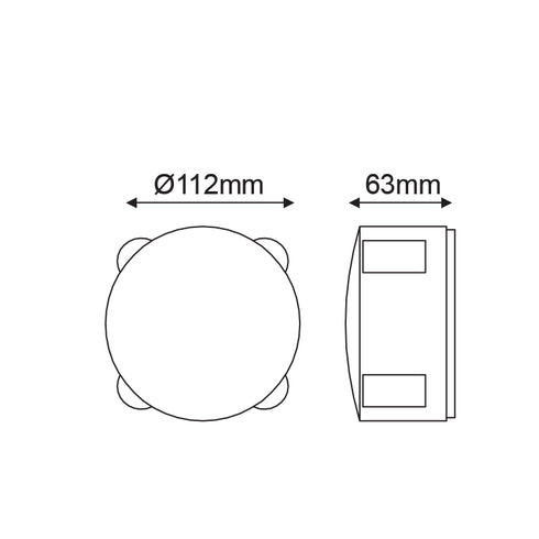 LED HP WALL LUMINAIRE 5W 170LM 15° 230V AC 3.000K DARK GREY CRI80 IP54 30.000HRS LG2621G