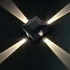 LED HP WALL LUMINAIRE 5W 170LM 15° 230V AC 3.000K DARK GREY CRI80 IP54 30.000HRS LG2622G