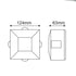 LED HP WALL LUMINAIRE 5W 170LM 15° 230V AC 3.000K DARK GREY CRI80 IP54 30.000HRS LG2622G