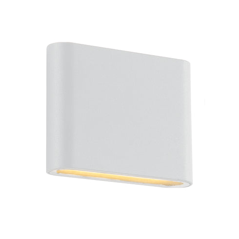 ^LED SMD WALL LUMINAIRE 7W 310LM 60° 230V AC 3.000K MATT WHITE CRI80 IP54 30.000HRS