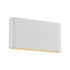 LED SMD WALL LUMINAIRE 11W 570LM 60° 230V AC 3.000K MATT WHITE CRI80 IP54 30.000HRS LG2632W