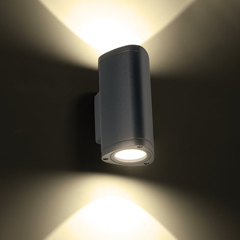 LED HP WALL LUMINAIRE 6W 300LM 50° 230V AC 3.000K DARK GREY CRI80 IP54 30.000HRS LG2982G