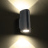 LED HP WALL LUMINAIRE 6W 300LM 50° 230V AC 3.000K DARK GREY CRI80 IP54 30.000HRS LG2982G
