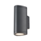 LED HP WALL LUMINAIRE 6W 300LM 50° 230V AC 3.000K DARK GREY CRI80 IP54 30.000HRS LG2982G