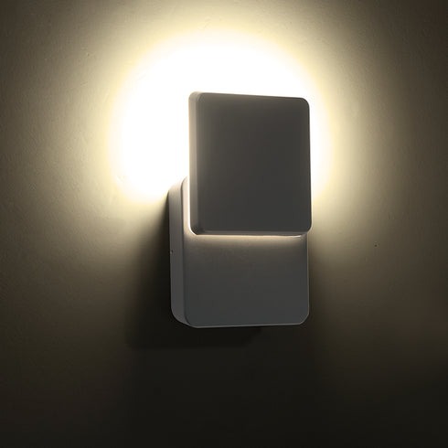 LED SMD WALL LUMINAIRE 12W 650LM 110° 230V AC 3.000K DARK GREY CRI80 IP54 30.000HRS LG5031