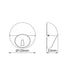 LED SMD WALL LUMINAIRE 4W 30LM 18° 230V AC 3.000K DARK GREY CRI80 IP65 30.000HRS LG5104G