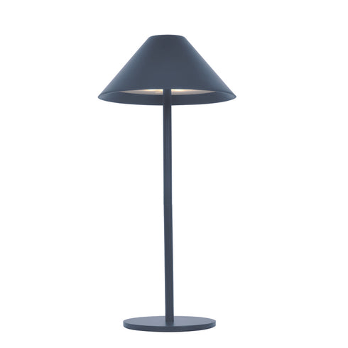 LED SMD TABLE BATTERY LUMINAIRE 3W 140LM 3.000K DARK GREY 270° CRI80 IP54 LG5860G-300